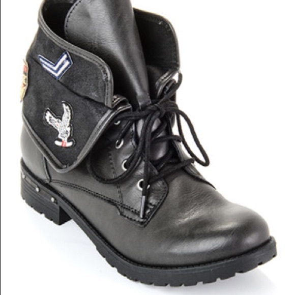 rock and candy black boots